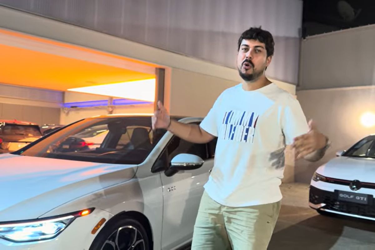 Eduardo Razuk em vídeo gravado horas antes da prisão, na manhã desta terça-feira (18) em Campo Grande (Foto: Reprodução)