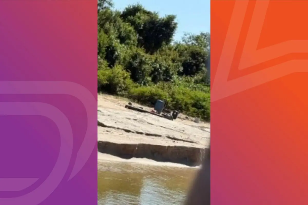 Sema pediu fiscalização após denúncias de garimpo em dois rios de MT. – Foto: Reprodução