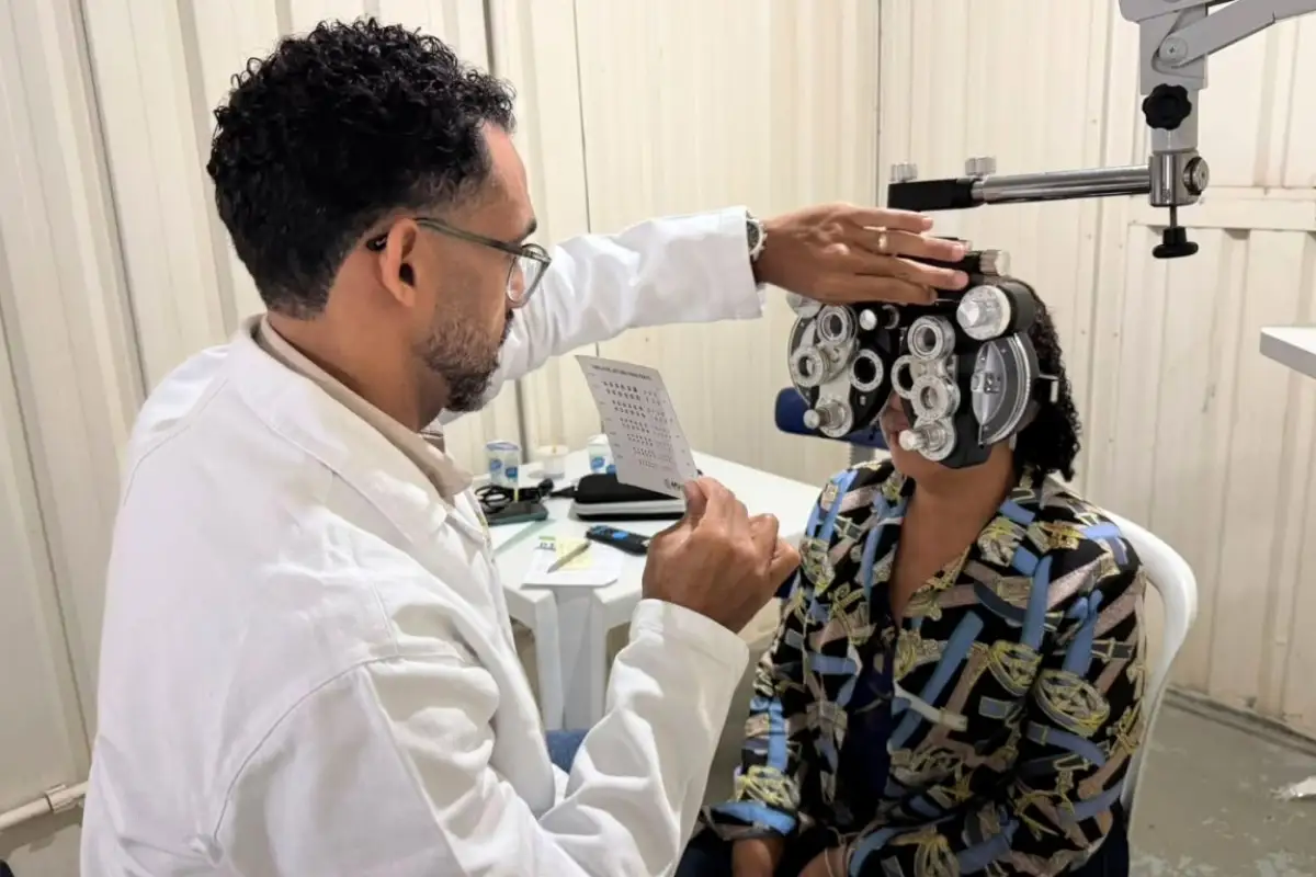 Destaque do Multiação em Rondonópolis foi a oftalmologia. - Foto: DIvulgação