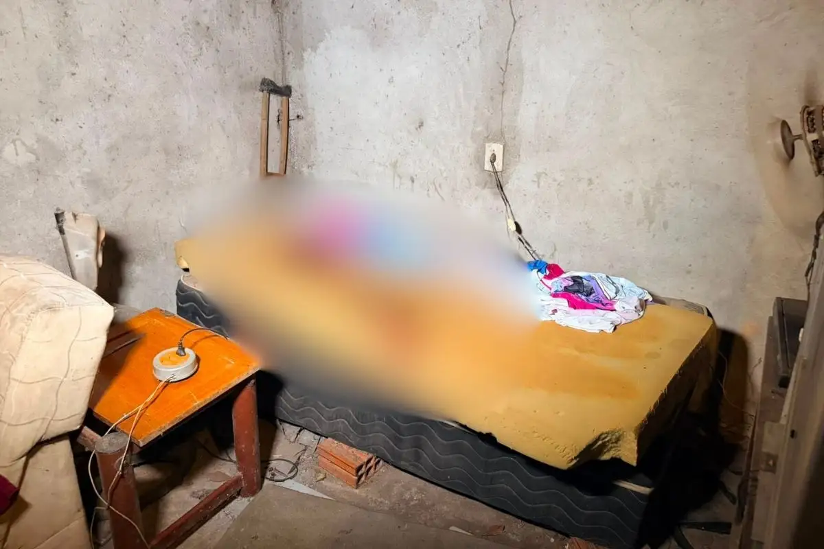 Idoso de 66 anos foi encontrado morto em quarto de propriedade rural em Várzea Grande. - Foto: Serginho Lapada/Cedida