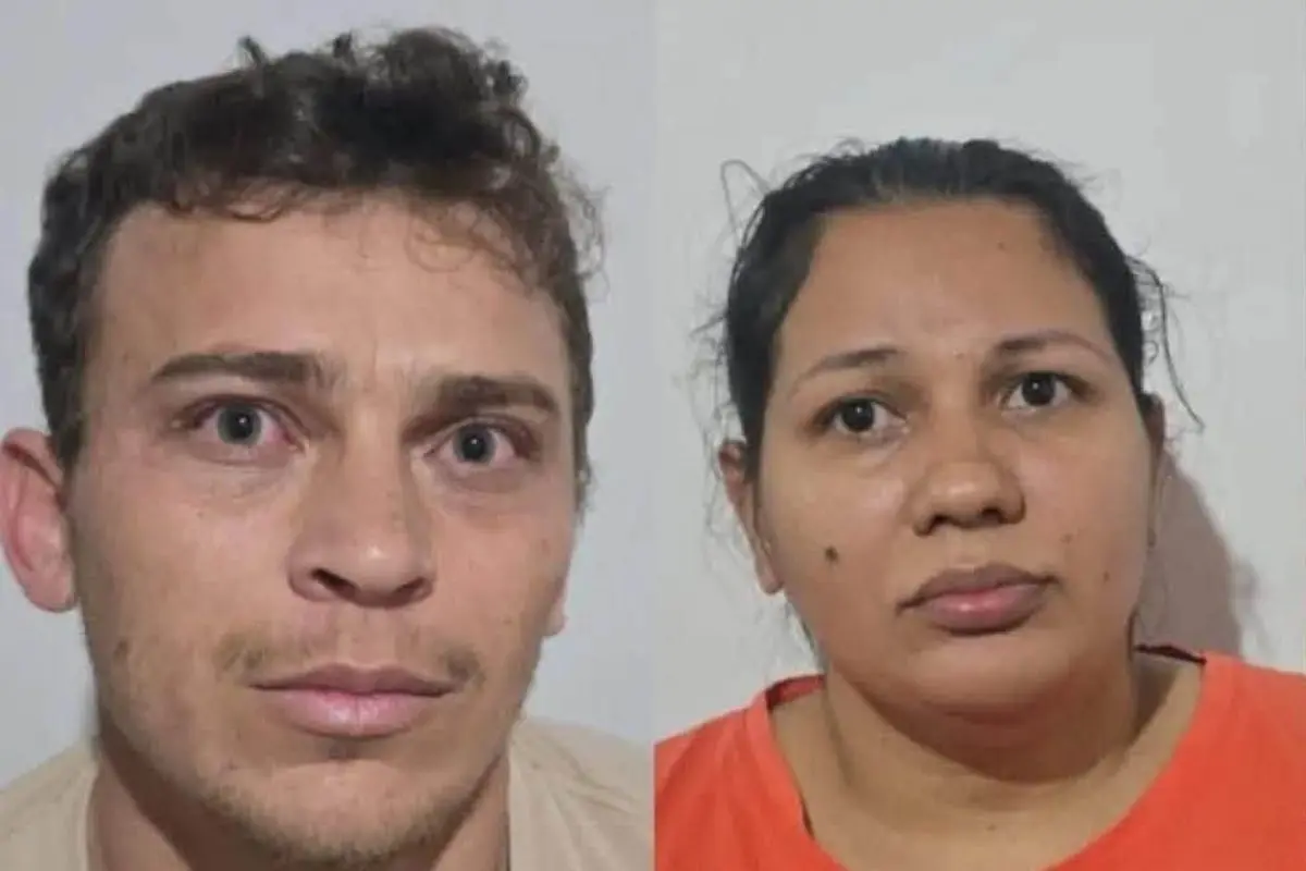 Bebê Ayla foi encontrada no imóvel, onde estava com um casal de brasileiros; os dois foram presos. (Foto: Reprodução/Polícia do Paraguai)