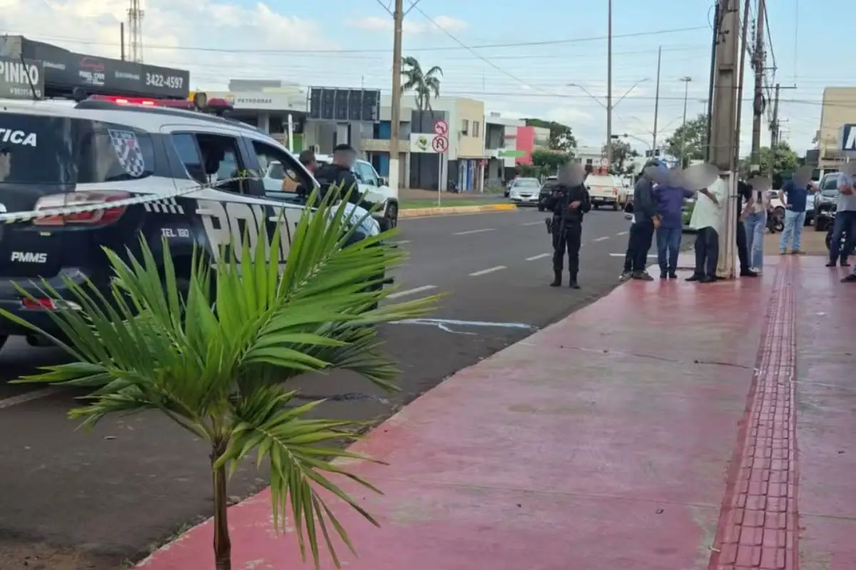 Suspeitos de martar jovem em Dourados são presos em flagrante. (Foto: Aldemir Romero)