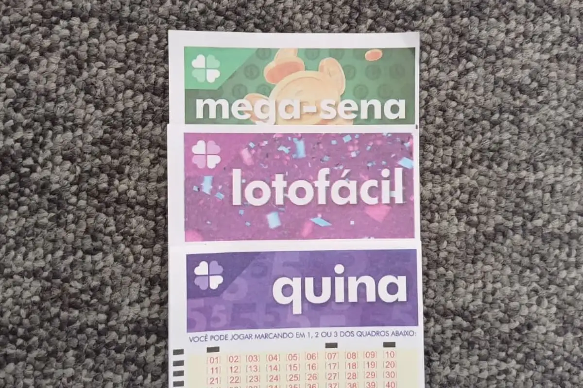 Canhotos da Mega-Sena, Lotofácil e Quina nas loterias Caixa