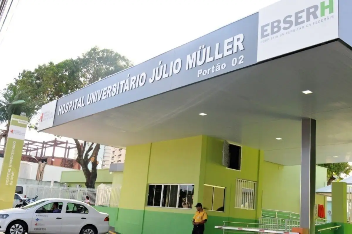 Hospital Universitário Júlio Müller. - Foto: Reprodução