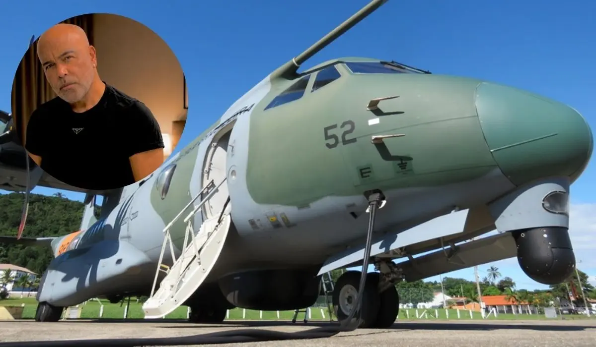 Avião de Campo Grande é usado na busca por helicóptero com cantor Rick. (Foto: Reprodução)