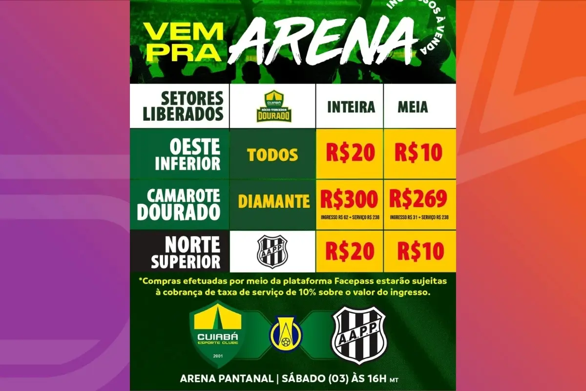 Cuiaba troca o verde pelo rosa e prepara novidade para proximos jogos da Serie B 3