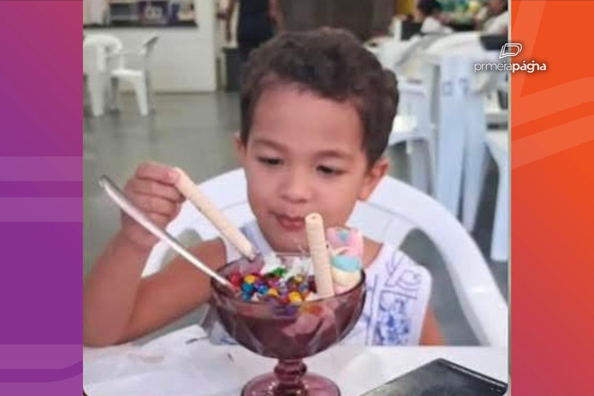 Gabriel Gustavo dos Santos da Fontura tinha 4 anos. - Foto: Reprodução