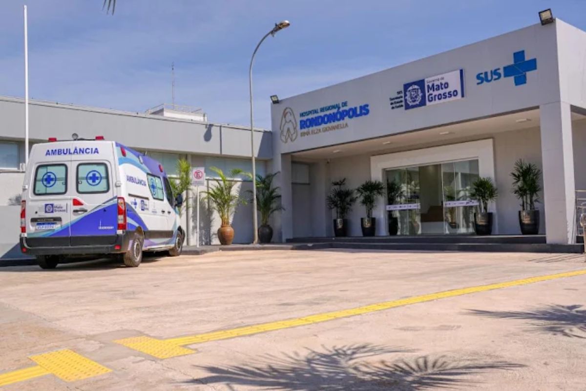 Vereador foi encaminhado ao Hospital Regional de Rondonópolis. - Foto: Divulgação