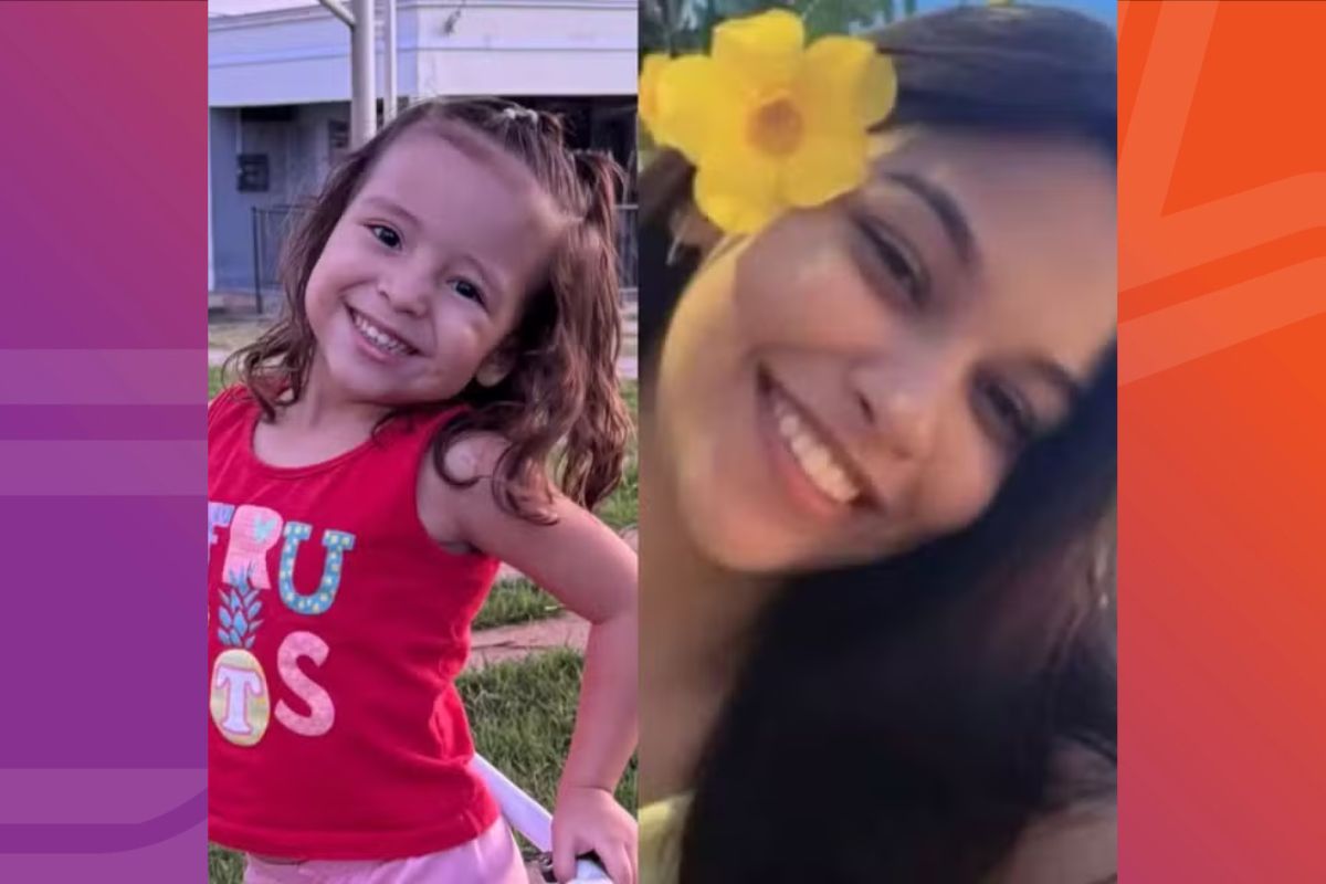 Jamilly Gabriele Fonseca Tisott, de 18 anos, e Liz Antonella Lemes Arnold