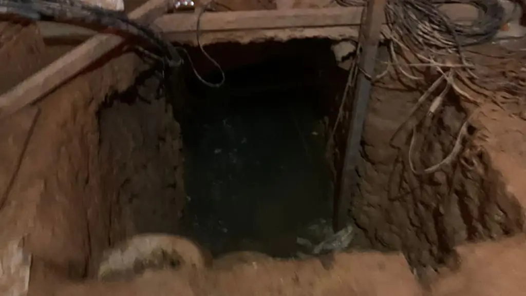 Túnel ligaria residência à PCE. (Foto: Reprodução)