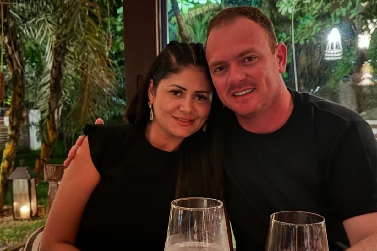 Gleici Oliboni, de 42 anos, foi morta a facadas. O suspeito é o marido, o engenheiro agrônomo Daniel Frasson. (Foto: Reprodução)
