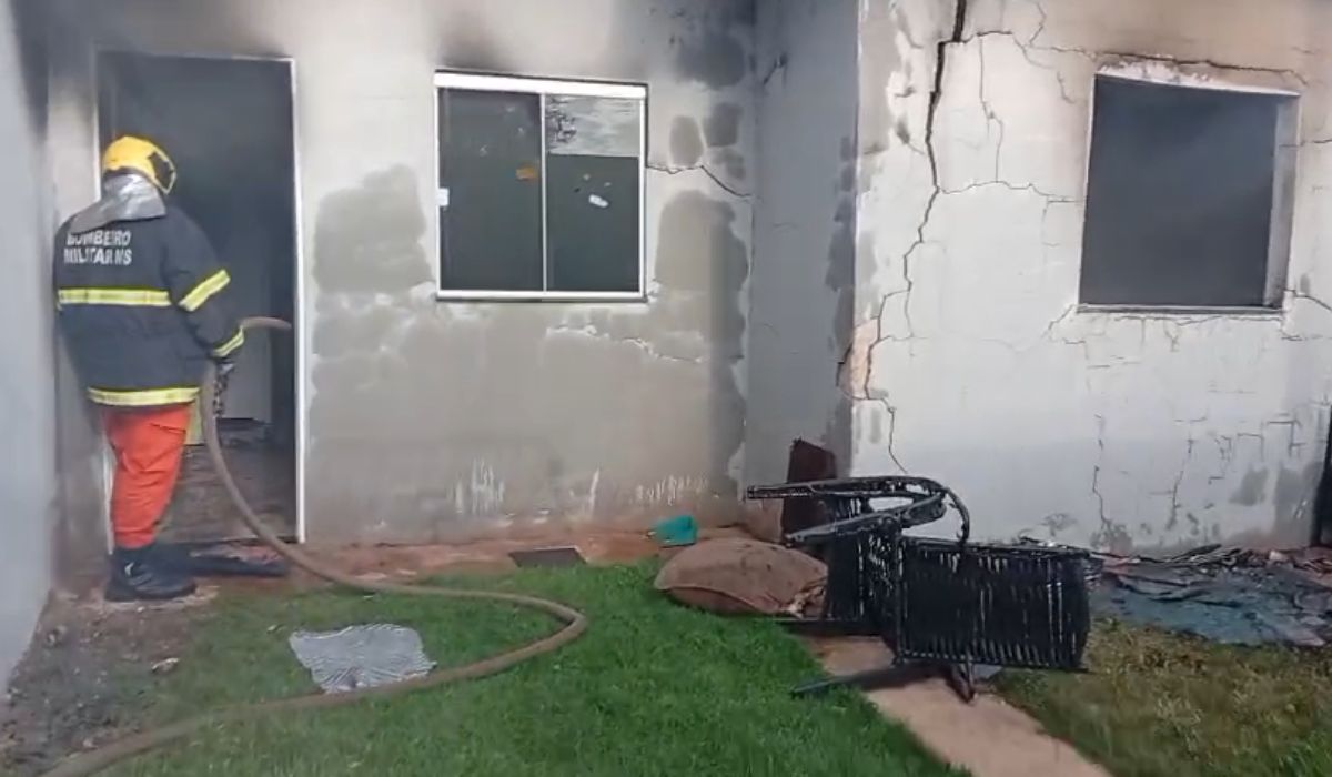 incendio em residencia