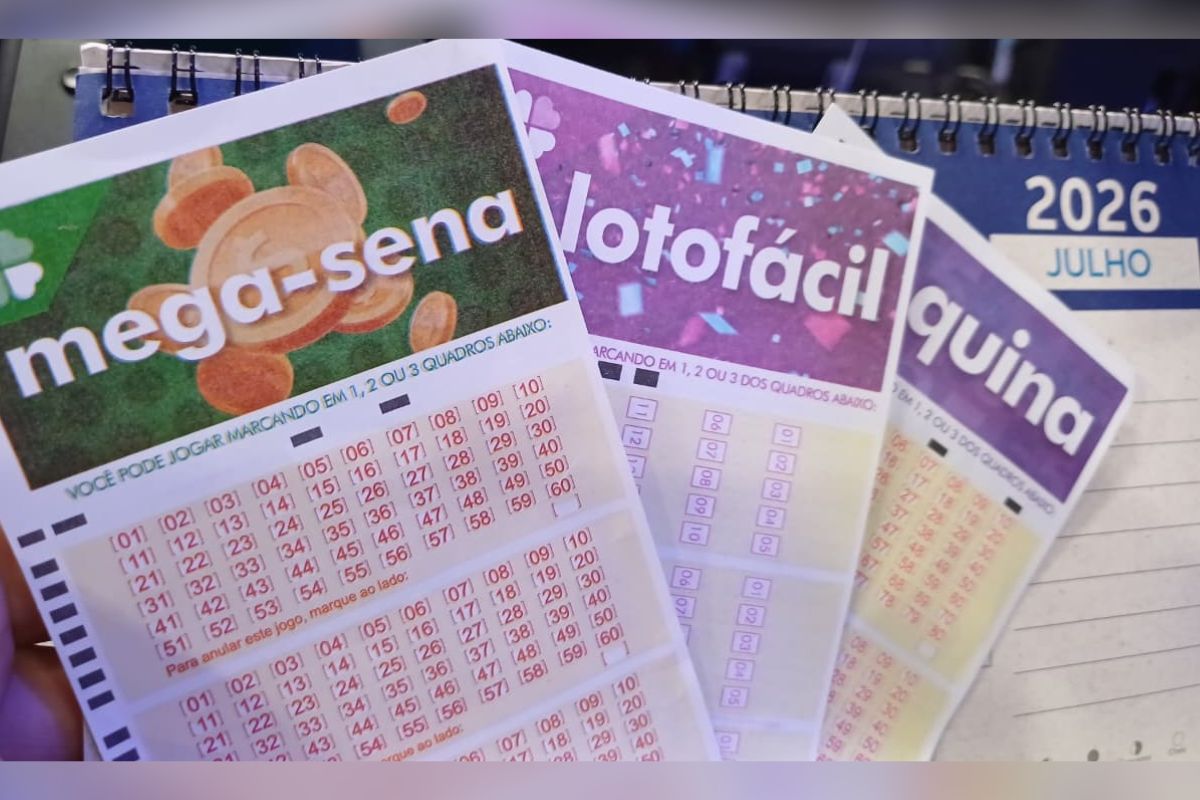 Sorteio das loterias nesta semana