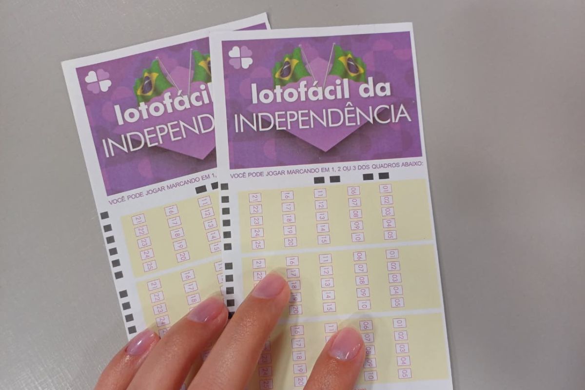 Lotofácil da Independência será sorteada no dia 15 de setembro (Foto: Geisy Garnes)