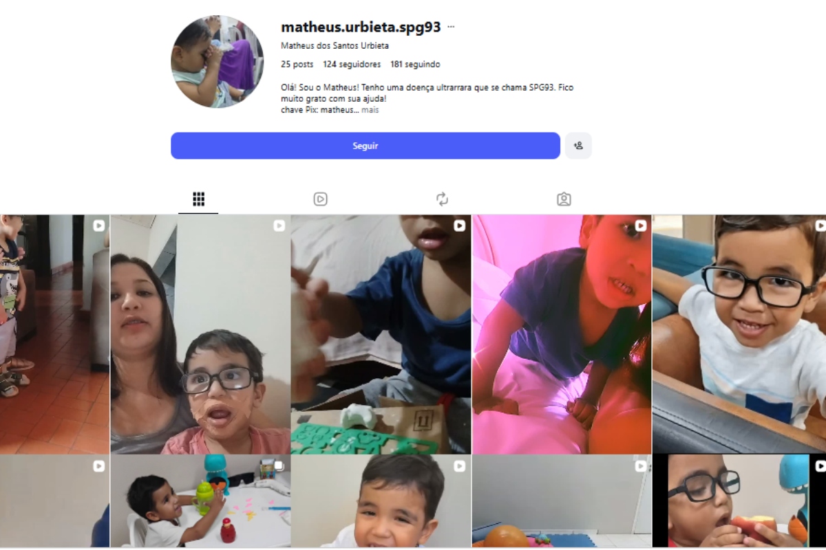 Matheus doença ultrarrara