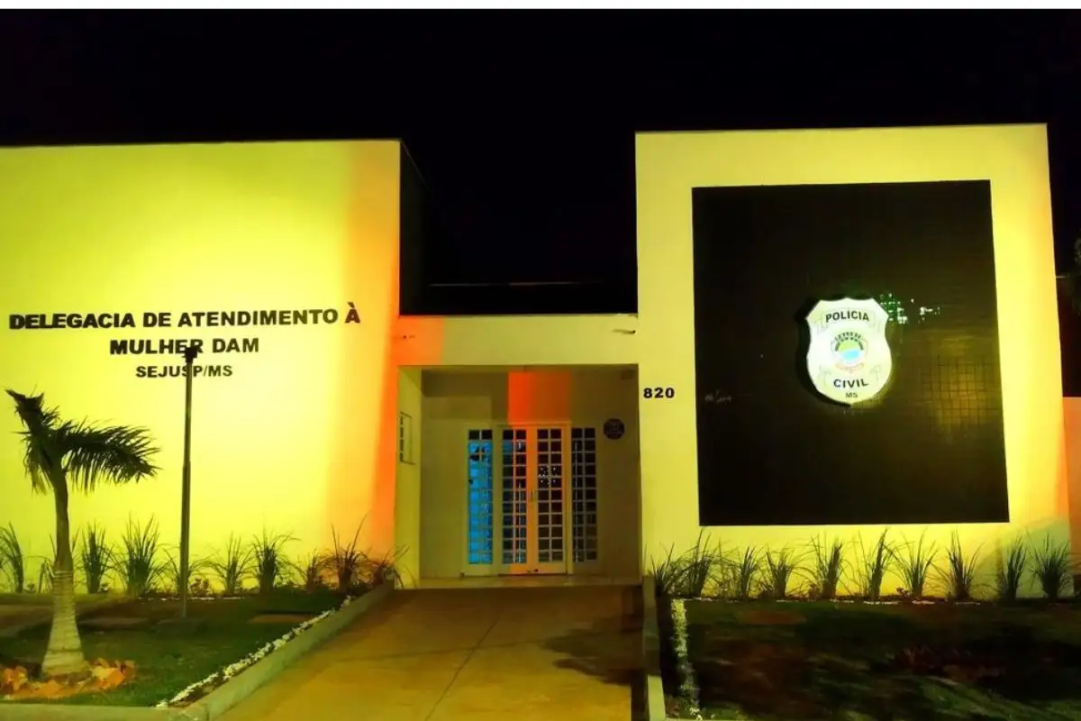 Delegacia de Atendimento á Mulher de Dourados registrou o caso. (Foto: PCMS)