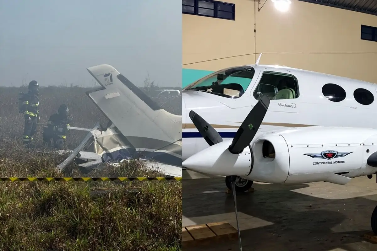 Avião que caiu em MT já teve gêmeos presos com 67 kg de cocaína