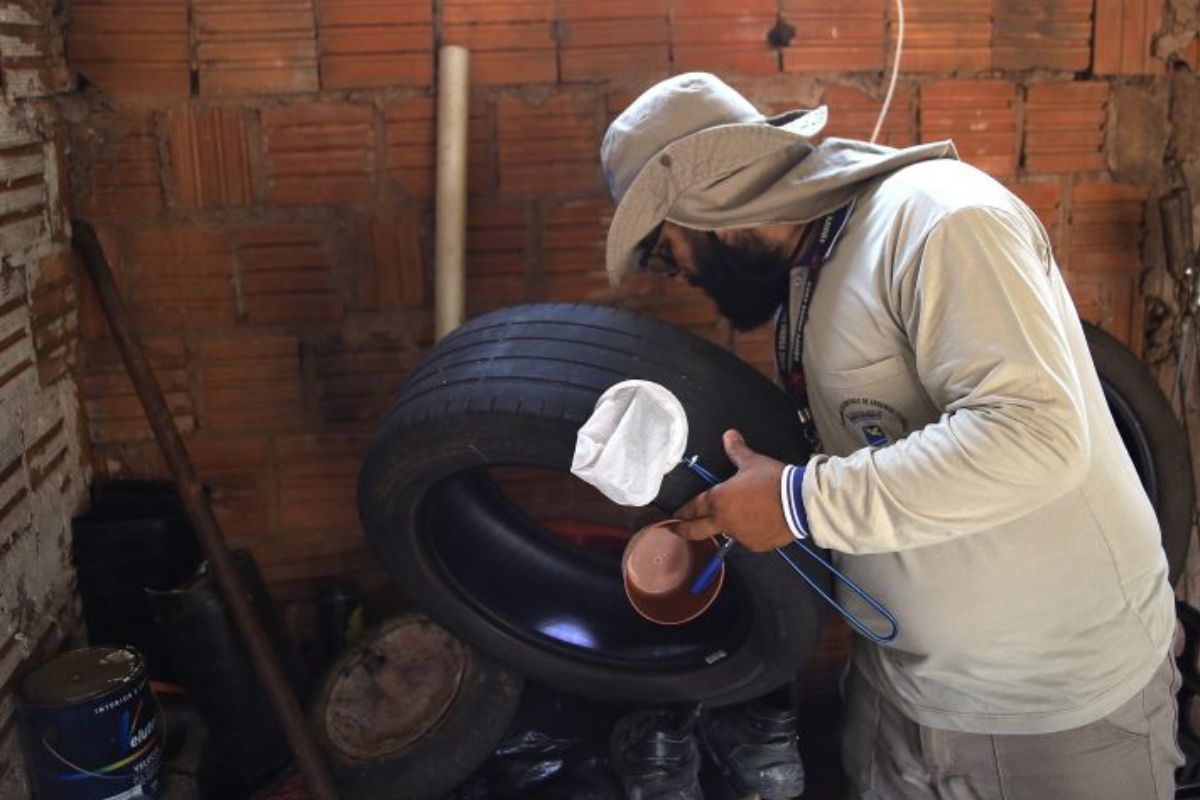 atenta na eliminação dos criadouros do Aedes aegypti.